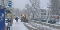 На дорогах работает техника - Администрация г.о. Жигулевск